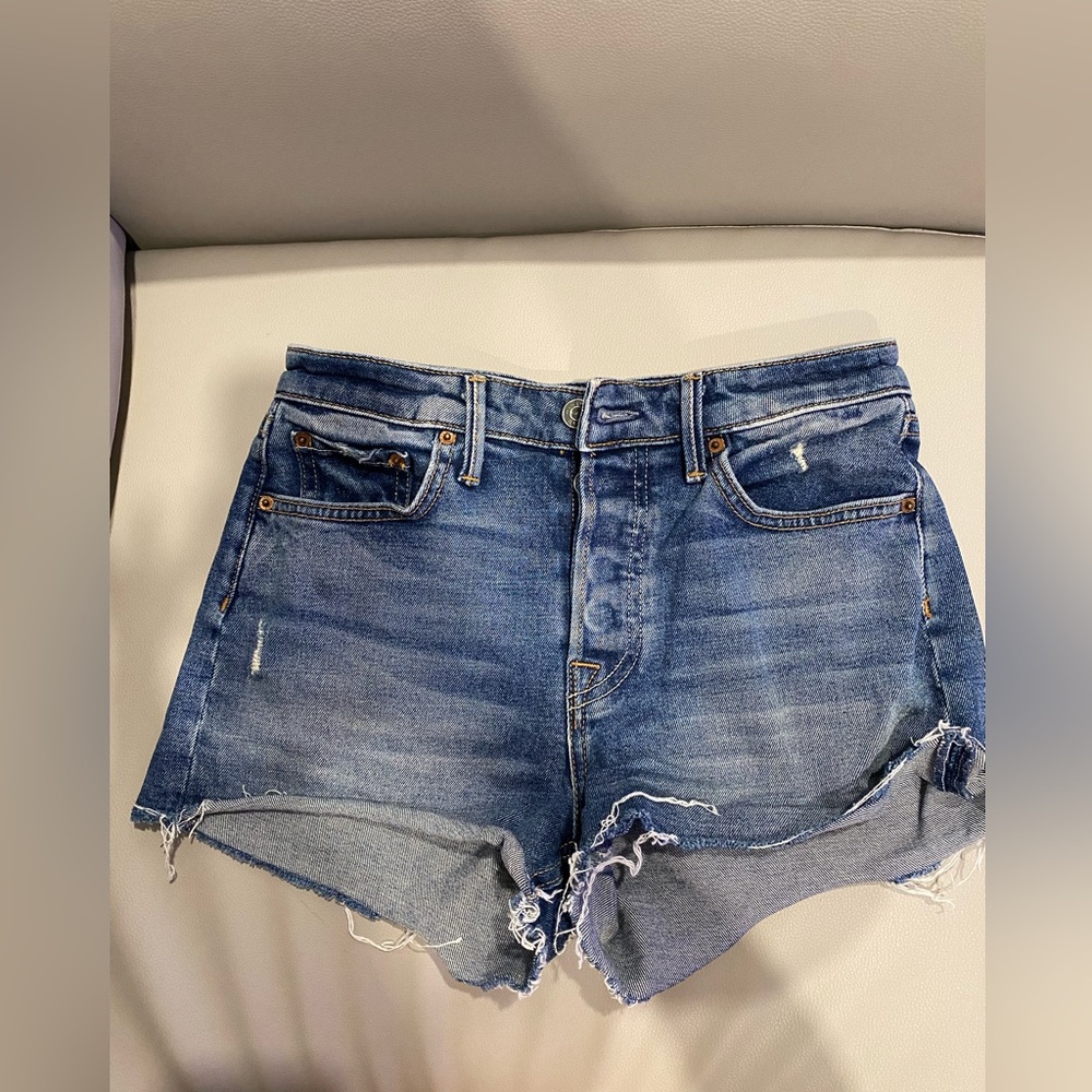 GRLFRND Dominique Denim Shorts